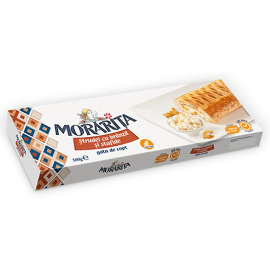 MORARITA Strudel cu Branza si Stafide 500 g ❄