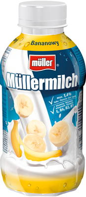 MULLER Bautura Lactata cu Gust de Banana 400 g