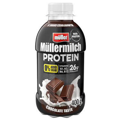 MULLER Bautura Lactata cu Proteine si Gust Ciocolata 400 g