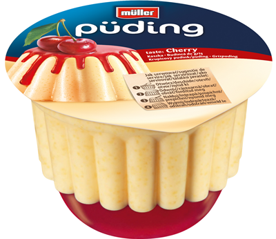 MULLER Budinca Gris cu Cirese 450 g