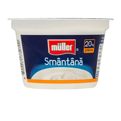MULLER Smantana 20% Grasime 200 g