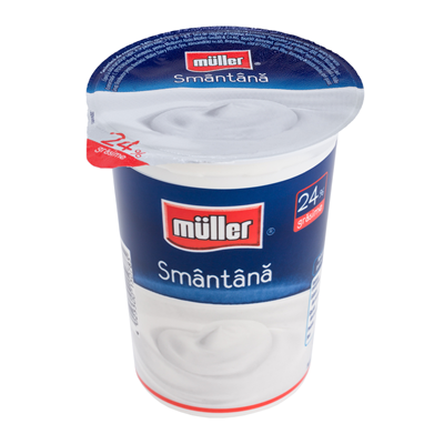 MULLER Smantana 24% Grasime 375 g