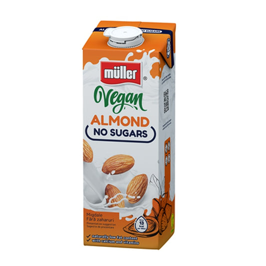 MULLER Vegan Bautura Migdale fara Zahar 1 L
