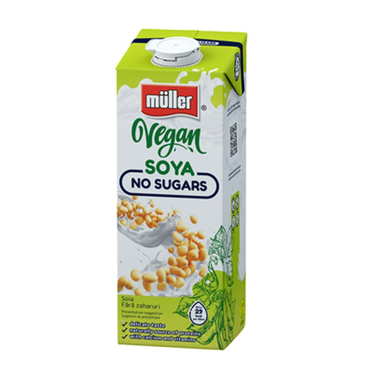 MULLER Vegan Bautura Soia fara Zahar 1 L