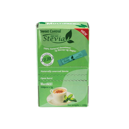 MULTIPACK Stevia Sticks 100 x 1 g