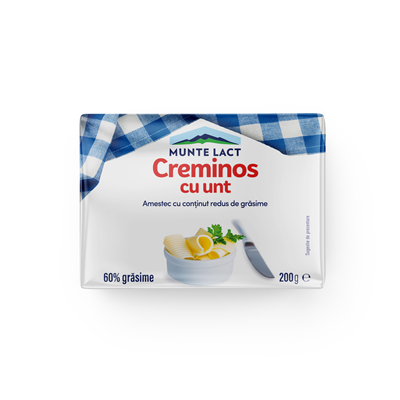 MUNTE LACT Creminos cu Unt 60% 200 g
