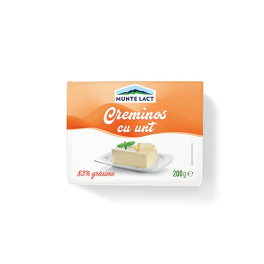 MUNTE LACT Creminos cu Unt 83% 200 g