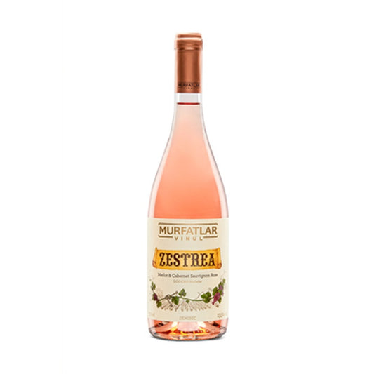 MURFATLAR VINUL ZESTREA Merlot & Cabernet Sauvignon Vin Rose Demisec SGR 0,75 L