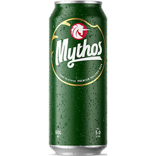 MYTHOS Bere Blonda Doza SGR 4 x 0,5 L