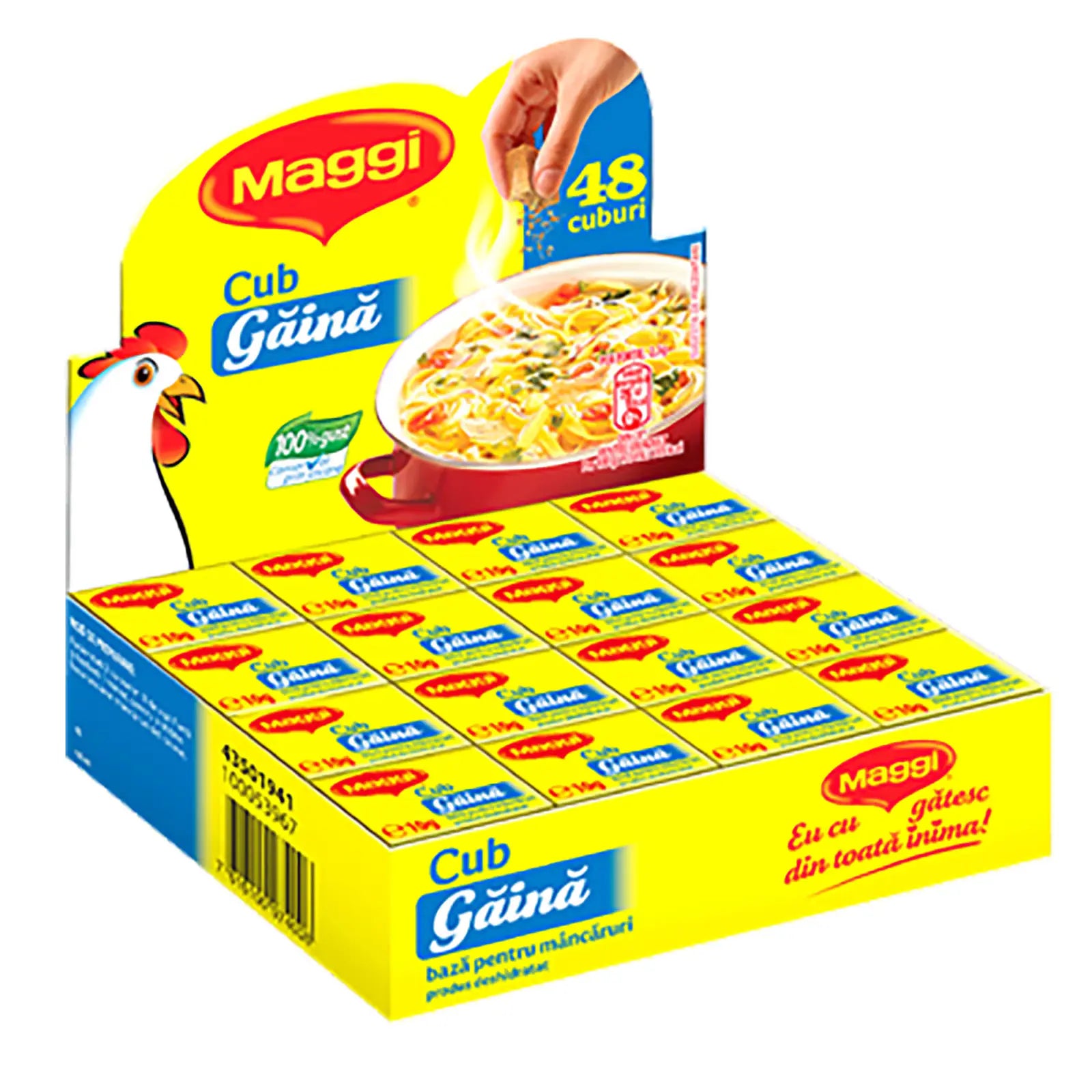 Maggi Cub Gaina 48 x 10 g - WALTI