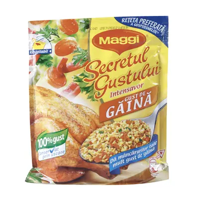 Maggi Secretul Gustului Delicat cu Aroma de Gaina 400 g - WALTI