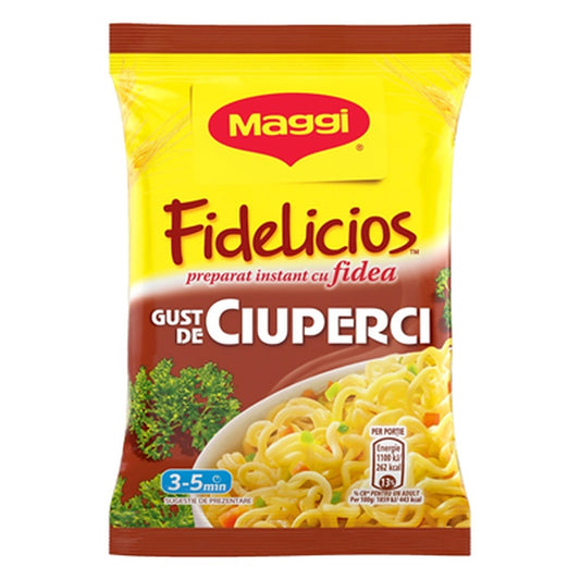Maggi Fidelicios Gust Ciuperci 6 x 59,2 g