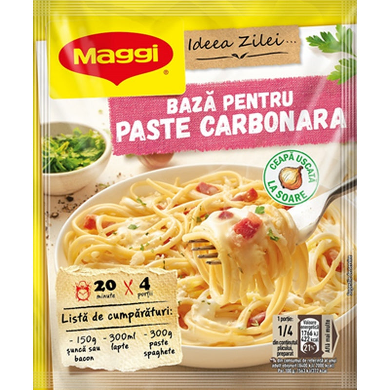 Maggi Ideea Zilei Paste Carbonara 37 g