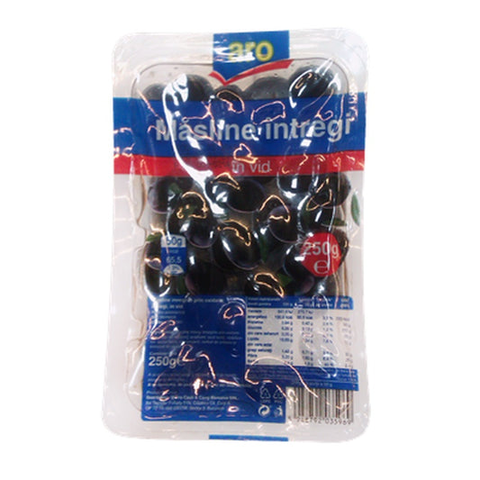 Masline Negre Calibru 351-380 250 g