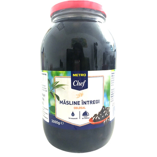 Masline Negre Colossal Calibru 121-140 1,8 Kg