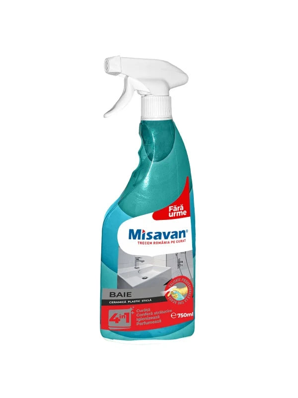 Misavan Solutie Curatare Baie 4in1 750 ml - WALTI