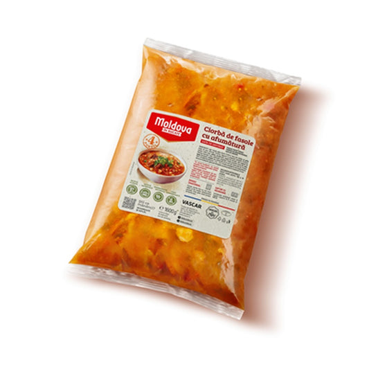 Moldova IN BUCATE Ciorba Fasole cu Afumatura 1,6 Kg