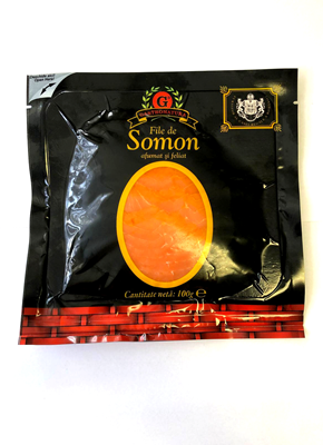 NEGRO 2000 Somon Afumat Feliat 100 g