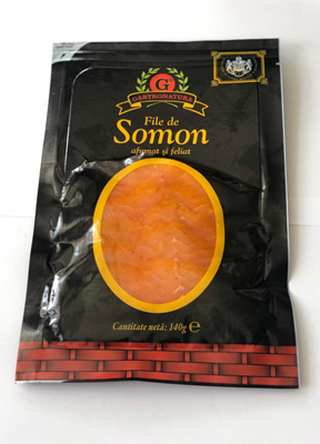 NEGRO 2000 Somon Afumat Feliat 140 g