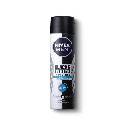 NIVEA Deodorant Spray Men Black & White Fresh 150 ml