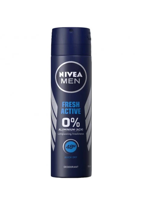 NIVEA Deodorant Spray Men Fresh Active 150 ml - WALTI