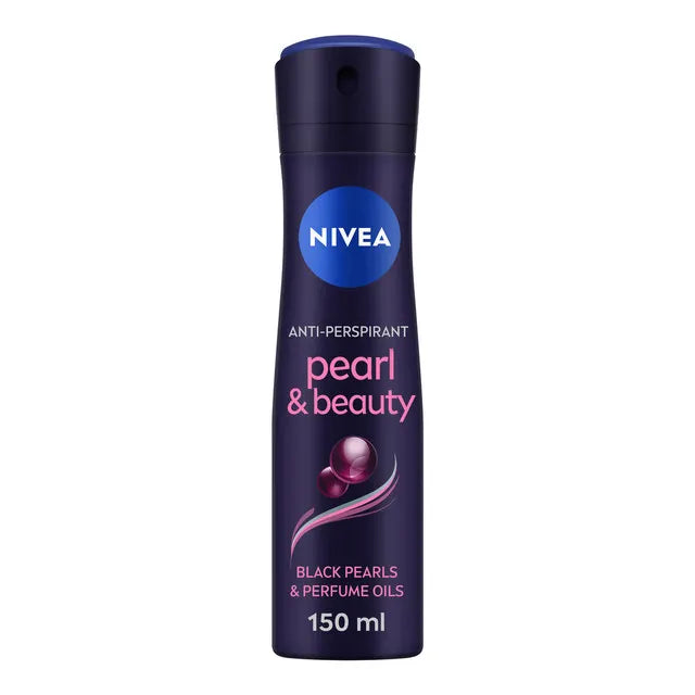 NIVEA Deodorant Spray Pearl & Beauty Black 150 ml - WALTI