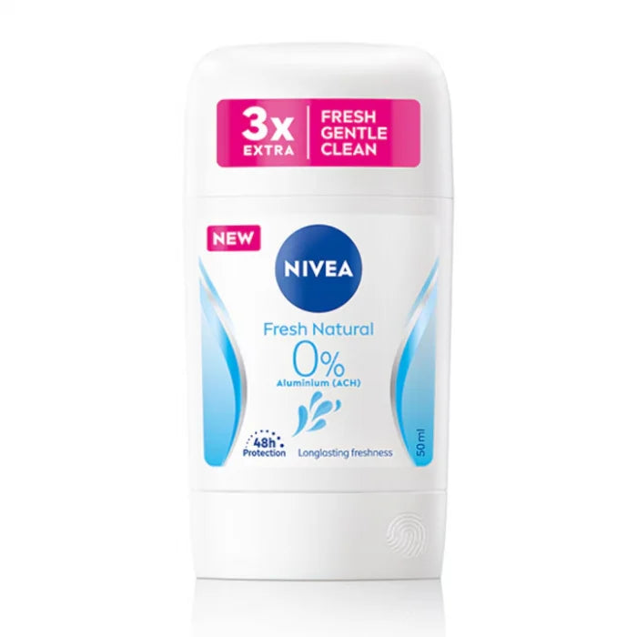NIVEA Deodorant Stick Feminin Fresh Natural 50 ml - WALTI