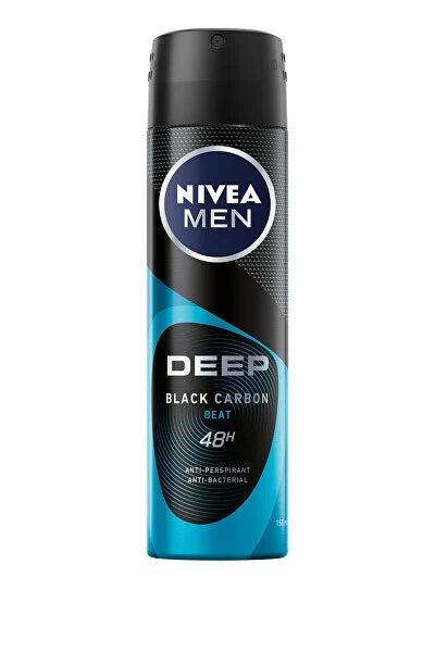 NIVEA Men Deep Beat Deodorant Spray Barbati 150 ml - WALTI