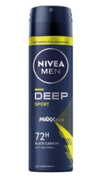 NIVEA Men Deep Sport Deodorant Spray 150 ml - WALTI