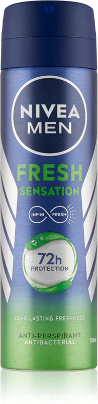 NIVEA Men Fresh Sensation Deodorant Spray 150 ml - WALTI