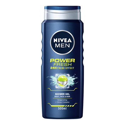 NIVEA Men Power Refresh Gel Dus 500 ml
