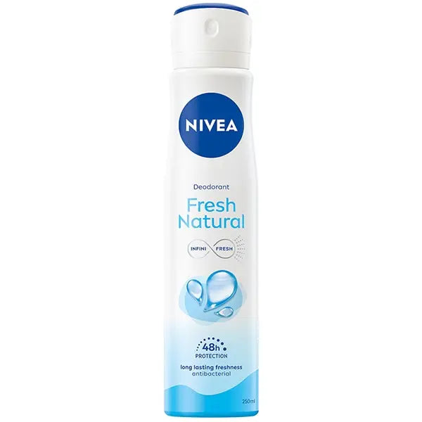 NIVEA Women Fresh Natural Deodorant Spray 250 ml - WALTI