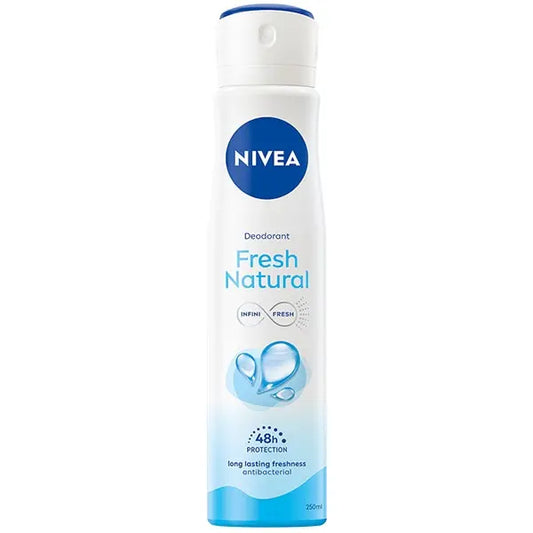 NIVEA Women Fresh Natural Deodorant Spray 250 ml - WALTI