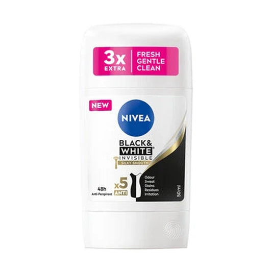 NIVEA Deodorant Stick Feminin Alb & Negru Neted 50 ml