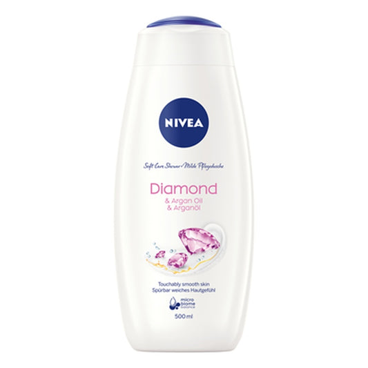 NIVEA Diamond & Argan Oil Gel Dus 500 ml