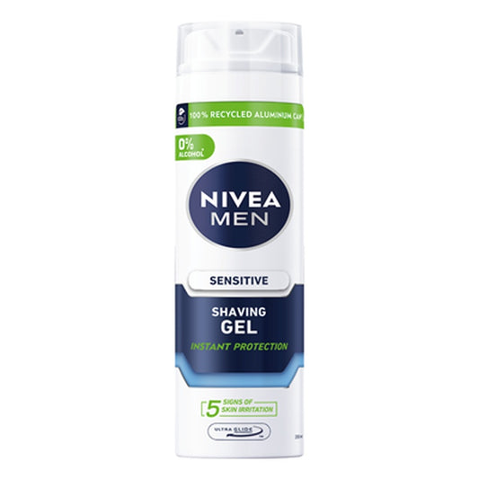 NIVEA Gel Ras Sensibil 200 ml