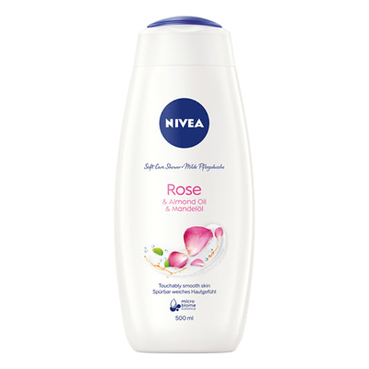 NIVEA Rose & Almond Oil Gel Dus 500 ml