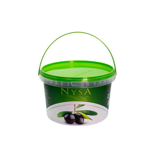 NYSA Masline Negre Naturale cu Samburi Calibrul 280 -320 2 Kg
