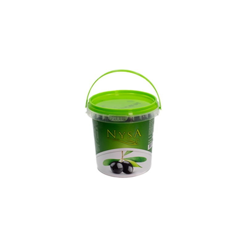 NYSA Masline Negre Naturale cu Samburi Calibrul 280 - 320 350 g