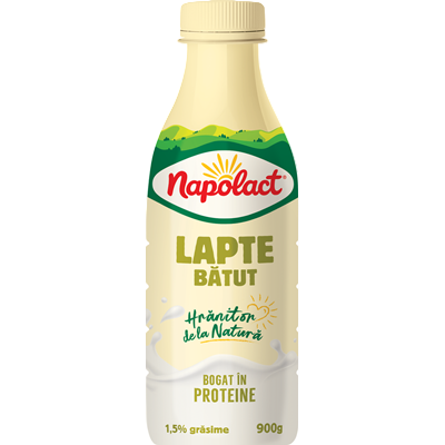 Napolact Lapte Batut 1,5 % 900 g