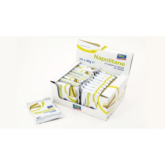 Napolitane Crema Lamaie 20 x 40 g