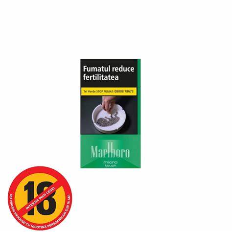 Cartus Marlboro Micro Touch (Green) + brichetă - WALTI