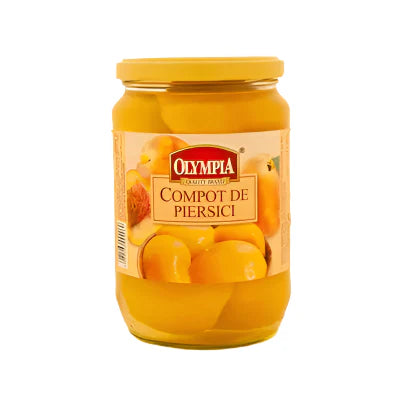 OLYMPIA Compot Piersici Jumatati 700 g - WALTI