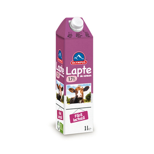OLYMPUS Lapte fara Lactoza 1,7% 1 L