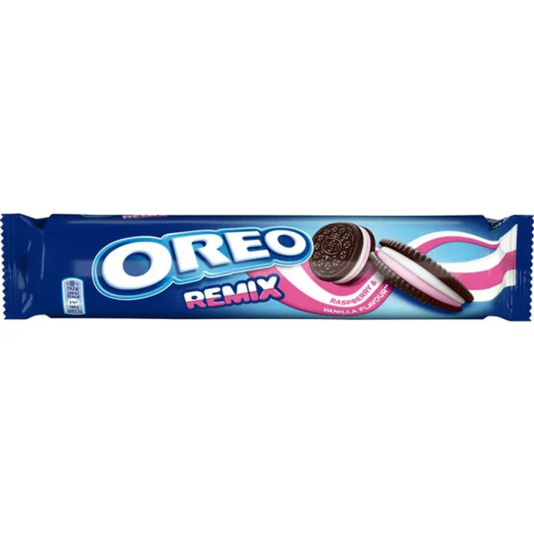 OREO Biscuiti cu Crema de Vanilie si Zmeura 157 g - WALTI