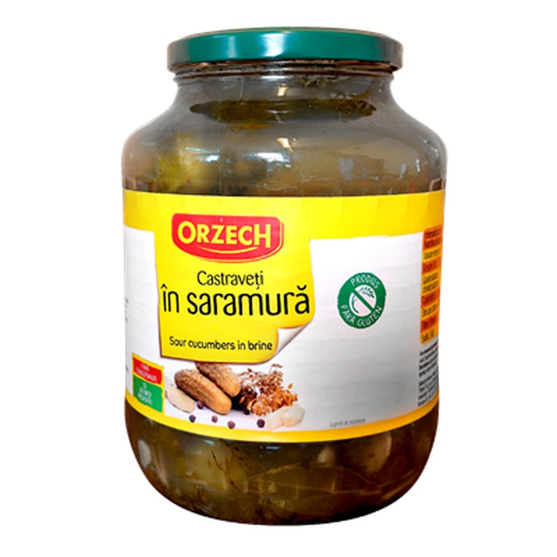 ORZECH Castraveti in Saramura Calibru 9-12 cm 1,55 Kg