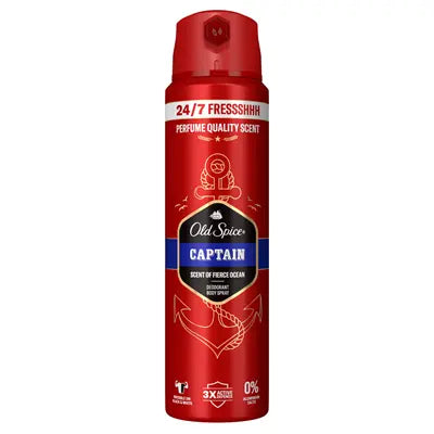 Old Spice Capitan Deodorant Spray 150 ml - WALTI