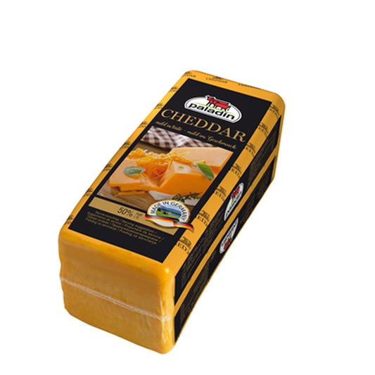 PALADIN Branza Cheddar, preț/kg (cca. 2,5 kg)