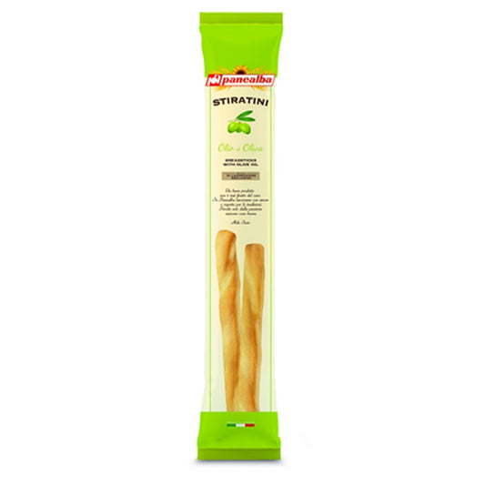PANEALBA Stiratini Grisine cu Masline 240 g