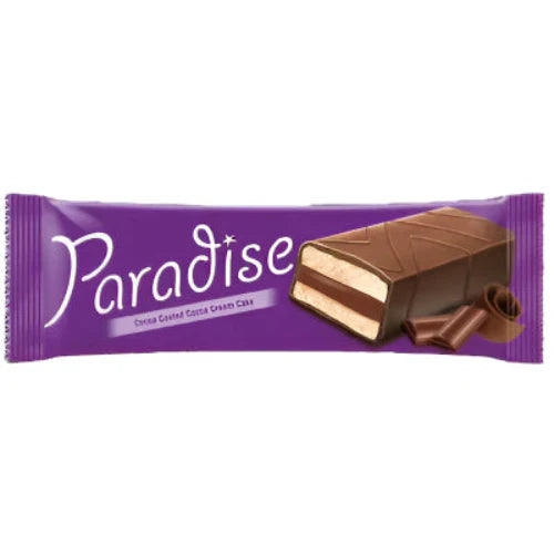 PARADISE Prajitura cu Glazura Cacao 24 x 25 g - WALTI